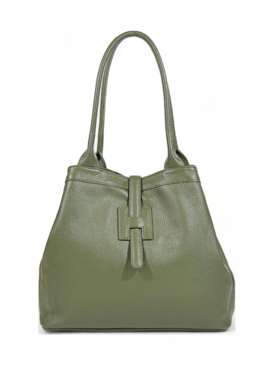 Passaggio Leather Leather Women's Bag Shopper S...