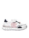 Kids Sneakers with Scratch & Lights White