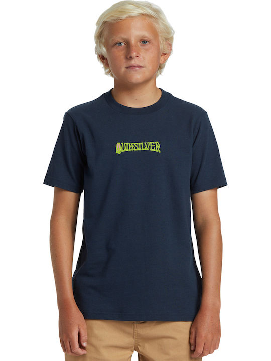 Quiksilver Детска тениска Тъмносин Island Sunrise