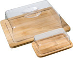 Plastona Cheese Dish Bamboo 1pcs