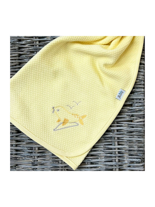 Bunny Bebe Swaddle Wrap Yellow