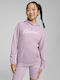 Puma Kinder Sweatshirt mit Kapuze Lila