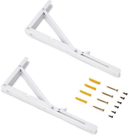 Emuca Corner Set of 2 pieces of broken shelf support Emuca White 223-7019112whi 60kg 7019112