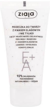 Ziaja Face Mask + Scrub With Elagic Acid Μάσκα Προσώπου 55 Ml Για Γυναίκες