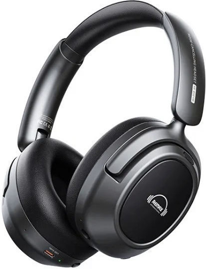 Remax RB-850HB Fără fir Bluetooth Over Ear Căști cu 100 ore de Funcționare Negre
