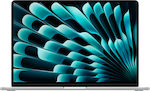 Apple MacBook Air 15" (2024) 15.3" Retina Display (M3-8-core/8GB/512GB SSD) Silver (UK Keyboard)