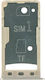Xiaomi Sim Card Slot Gold for XIAOMI Redmi 5A