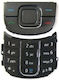 Σετ Πλήκτρων Μαύρο για Nokia 3600s
