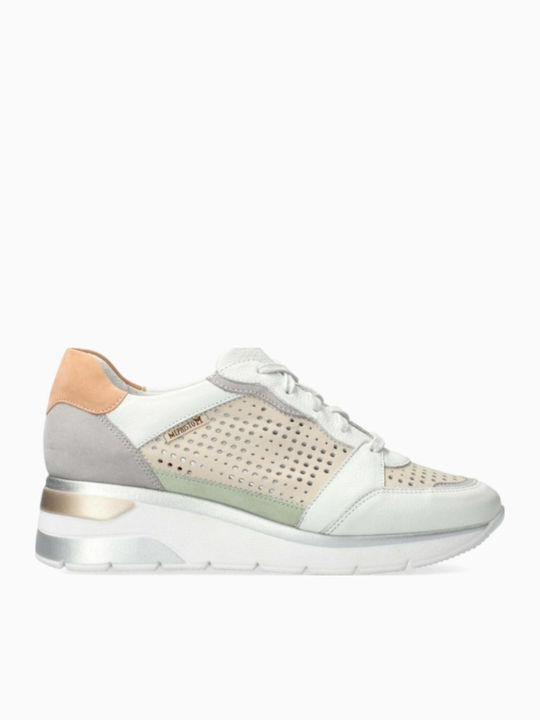 Mephisto Γυναικεία Ανατομικά Sneakers Λευκά