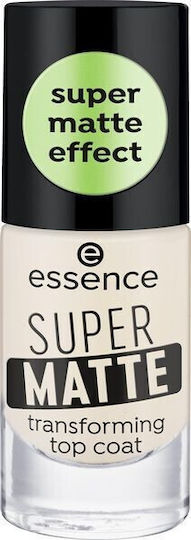 Essence Super Top Coat για Απλά Βερνίκια Matte 8ml
