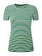 Pepe Jeans Women's Summer Blouse Short Sleeve Green PL505847-653