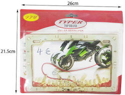 Motorrad-Kennzeichenhalterung