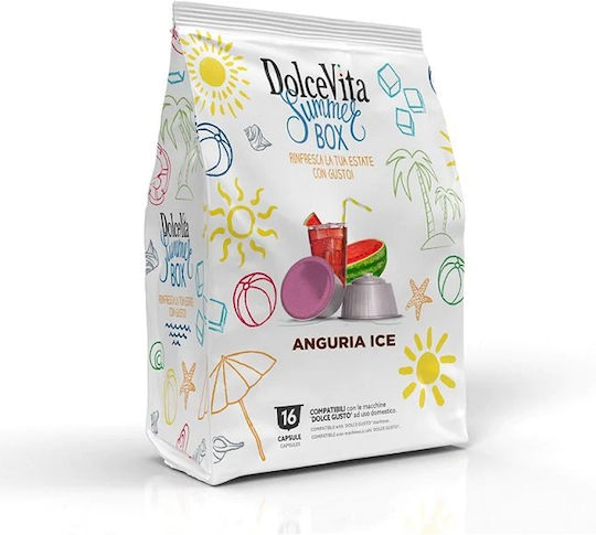 Κάψουλες Dolce Gusto Συμβατές Dolce Vita Καρπούζι 16 Τεμάχια