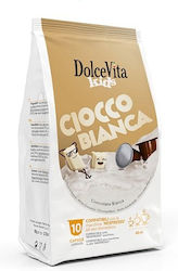 Κάψουλες Nespresso Συμβατές Dolce Vita Λευκή Σοκολάτα 10 Τεμάχια