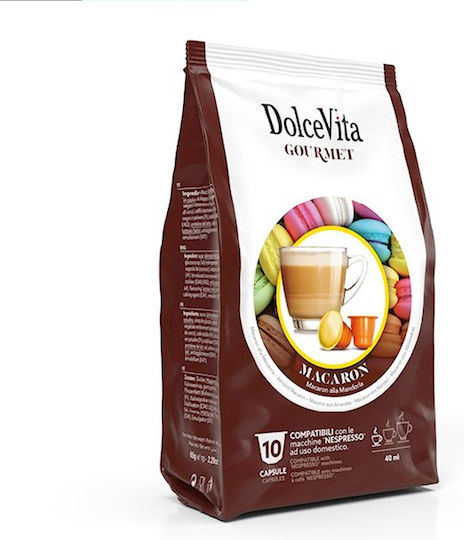 Nespresso Compatible Capsules Dolce Vita Macchiato 10 Pieces