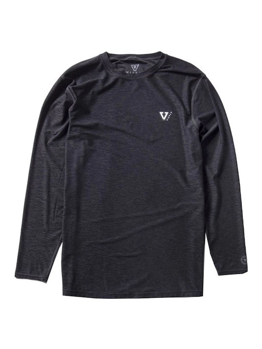 Vissla Kids Swimwear UV Long Sleeve Shirt Black