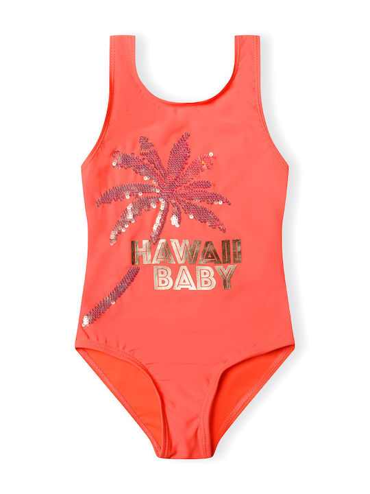 Minoti Kids Swimwear One-Piece Orange