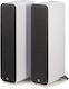 Q-Acoustics M40 18463-3552 Самоусилващи се тонколони 2 Брой шофьори 100W (Двойка) Бял