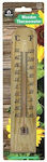 Eisvogel Holz Garten Thermometer 26cm - Gsth02