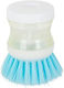 Perie de vase, Zola®, cu dozator de detergent, albastru deschis