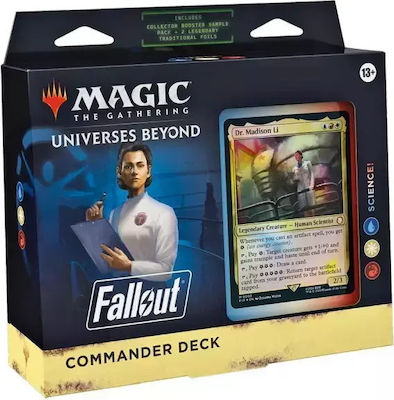 Wizards of the Coast Fallout Commander Deck (Science!) Magic: Adunarea Deck Comandantul Științei Fallout