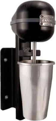 Kalko Commercial Coffee Frother Wall-mounted in Black Color with 2 Speeds