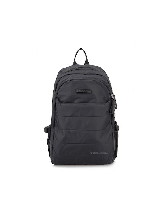 Volunteer Men's Fabric Backpack Black