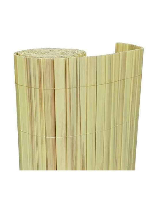 Ecoshadow Gard de Bambus Plastic cu Întregul Reed 1x3m