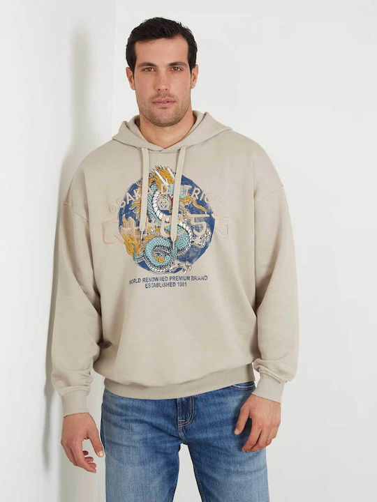 Guess Men's Sweatshirt Beige