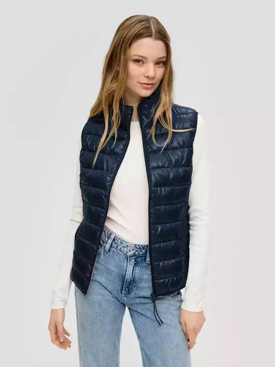 Quilted Body Warmer Navy - S' Oliver - Μπλε