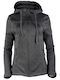Jacket 407532l Knitted Hoodie Carbon Γυναικεία Ζακέτα Gts