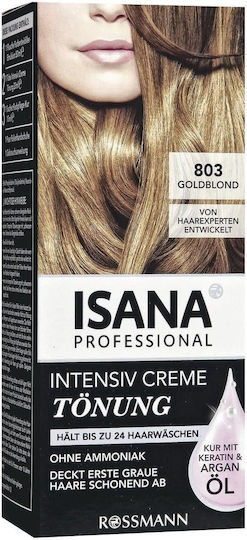 Isana Professional Intensive Cream Tint No.803 Golden Blonde