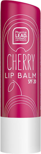 Pharmalead Kirsch-Lippenbalsam SPF20 Feuchtigkeitsspendender Lippenbalsam mit Kirschduft 1 Stück