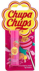 Chupa Chups Lip Balm Strawberry Swirl Βάλσαμο Για Τα Χείλη 4 Gr Chupa Chups Lip Balm Strawberry Swirl Βάλσαμο Για Τα Χείλη 4 Gr