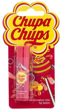 Balsam de buze Chupa Chups Mix Pepene Verde 4 Gr