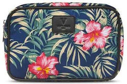 Vittorio - Mens Washbag Palm Print - Beauty