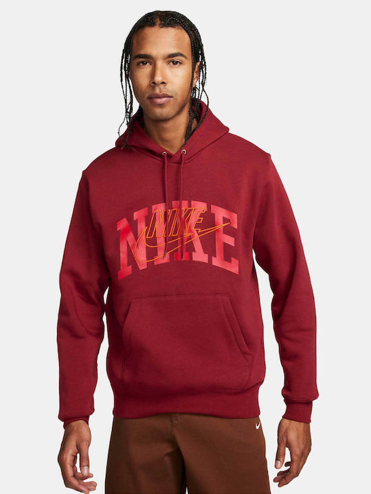 Nike Суитшърт Червен