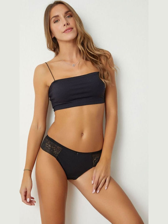 Slip Brazil Висококачествени обувки за жени Norddiva Rosa Nrd15101-black