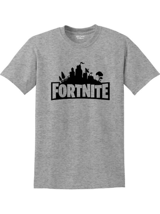 Kids Fortnite Blouse Grey