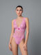 Brazilian Spitzen-Body - Flieder - Milenabyparis - 91023