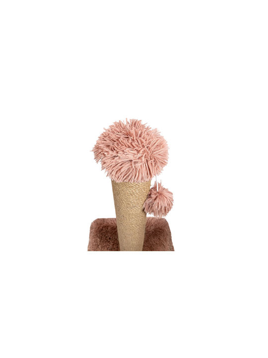 Gloriapets Cat Scratching Post Pink 34x34x55cm.