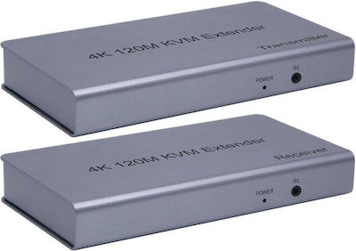 Andowl Q-hd1501 120m Kvm Extender 4k/1080p/720p/576p/576i/480p/480i Output