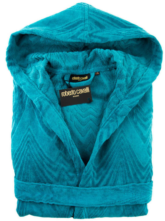 Roberto Cavalli Cappuccio Unisex Bathrobe