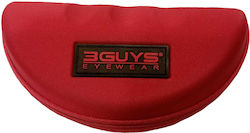 3guys Sonnenbrillenetui Rot/Rot
