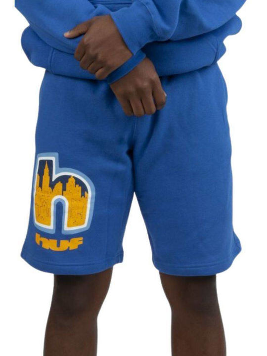 Huf Short All City Fleece - Cobalt