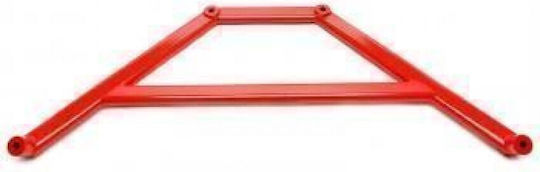 4-point iron lower bar Ta Technix For Bmw 3 Series E30- (4 & 6 cylinders) - 1 piece - Red - (sdsvue30)