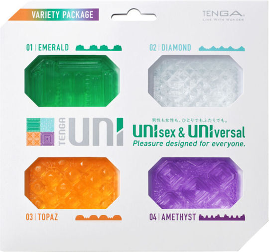 Tenga - Uni Variety Masturbator Thimble Pack 4 Units