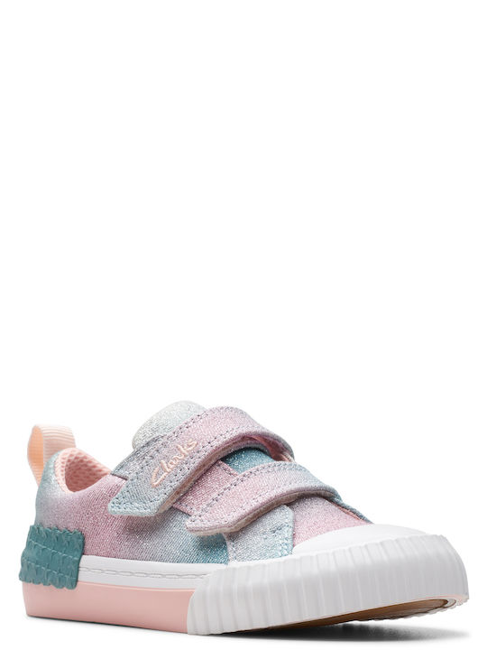 Clarks - Foxing Brill Toddler Pastel Textile