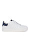 Balducci Bs5126 Kids' Sneakers for Boys with Synthetic Leather White/Blue