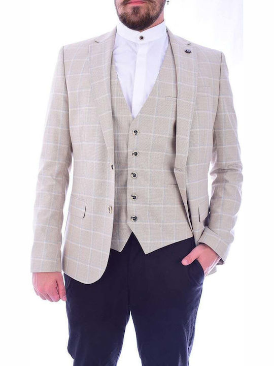 Vittorio Σακακι Και Γιλεκο Mare S/s20.l.beige